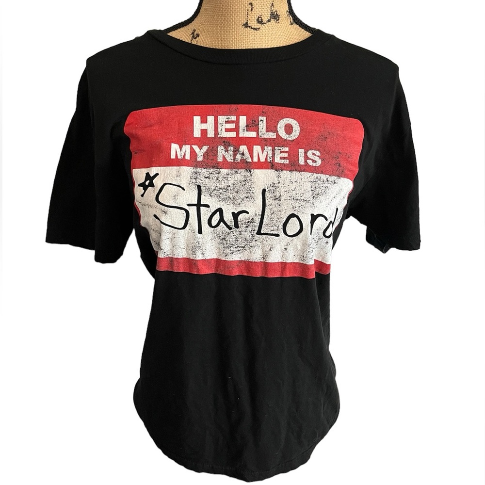 Marvel’s Guardians of the Galaxy “Hello My Name Is StarLord” Women Size Medium